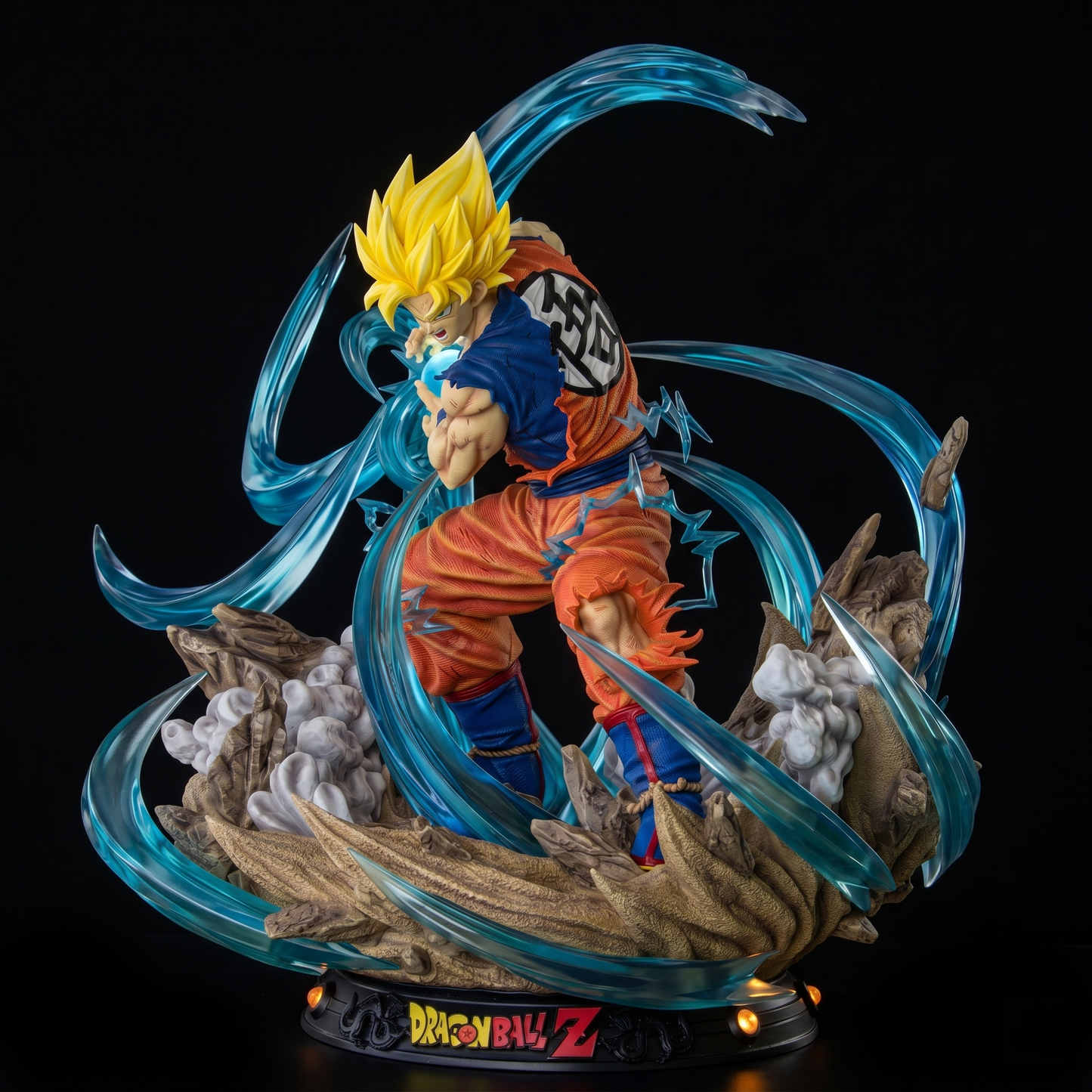 Estatua Goku Super Saiyan - El Despertar del Guerrero (30cm)