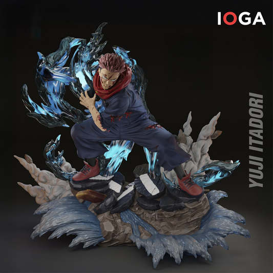 Estatua Premium Monumental Yuji Itadori - Jujutsu Kaisen (45 cm)
