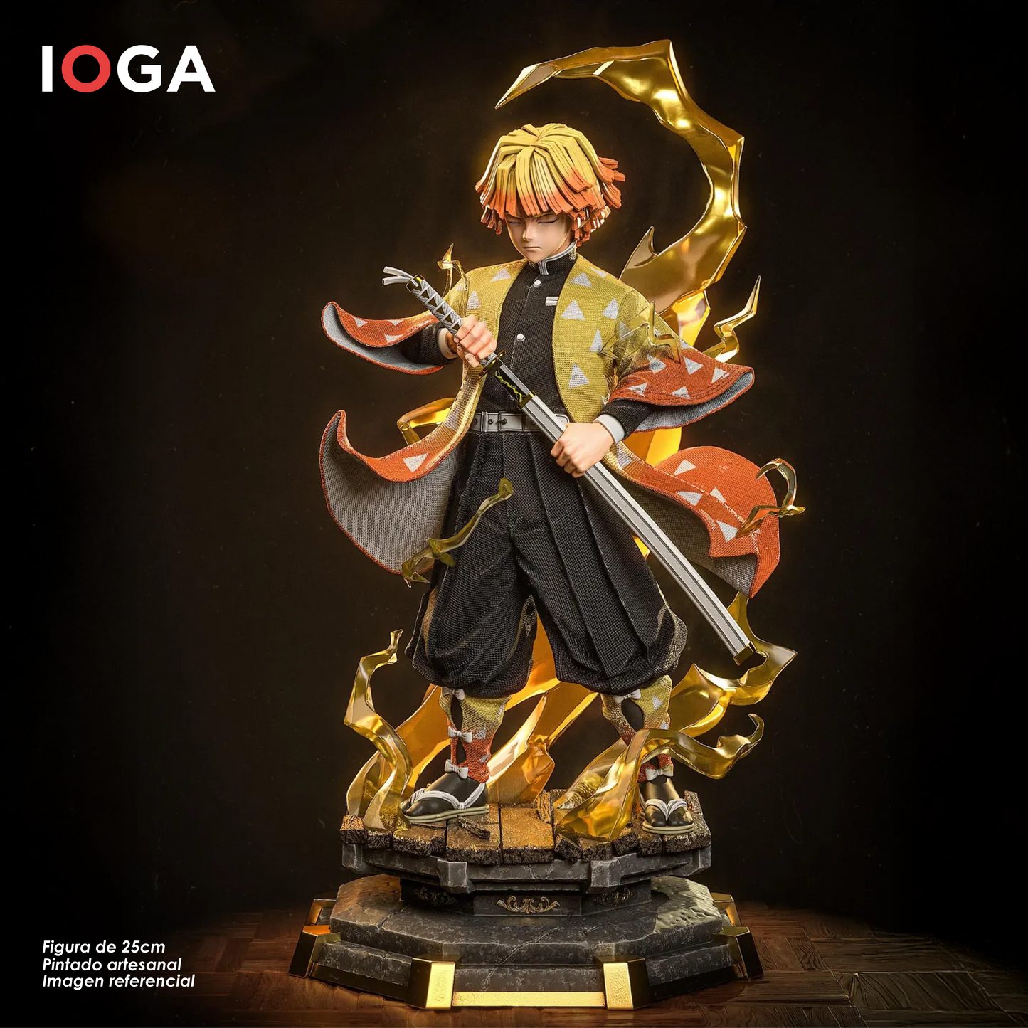 ZENITSU AGATSUMA – El trueno que despierta en la oscuridad